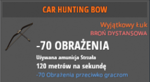 Car Hunting Bow