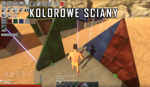 Mod kolorowe ściany Hurtworld