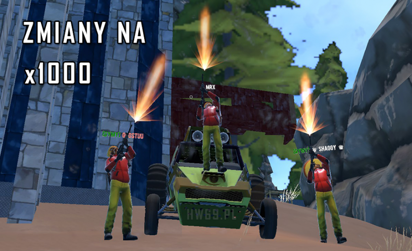 Hurtworld kolorowe ściany